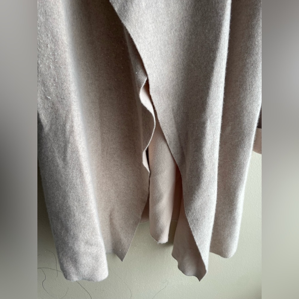 The Cashmere Project Women Long Thick Cardigan Cashmere Sweater Light Pink XS - Picture 3 of 13